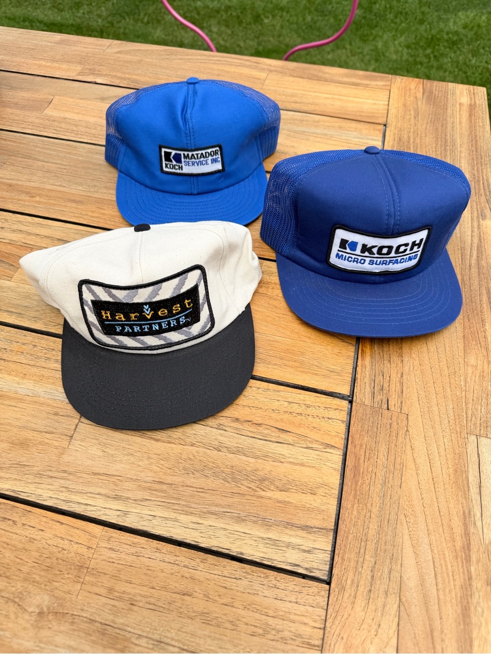 Vintage NOS trucker hats patch SnapBack mesh hat